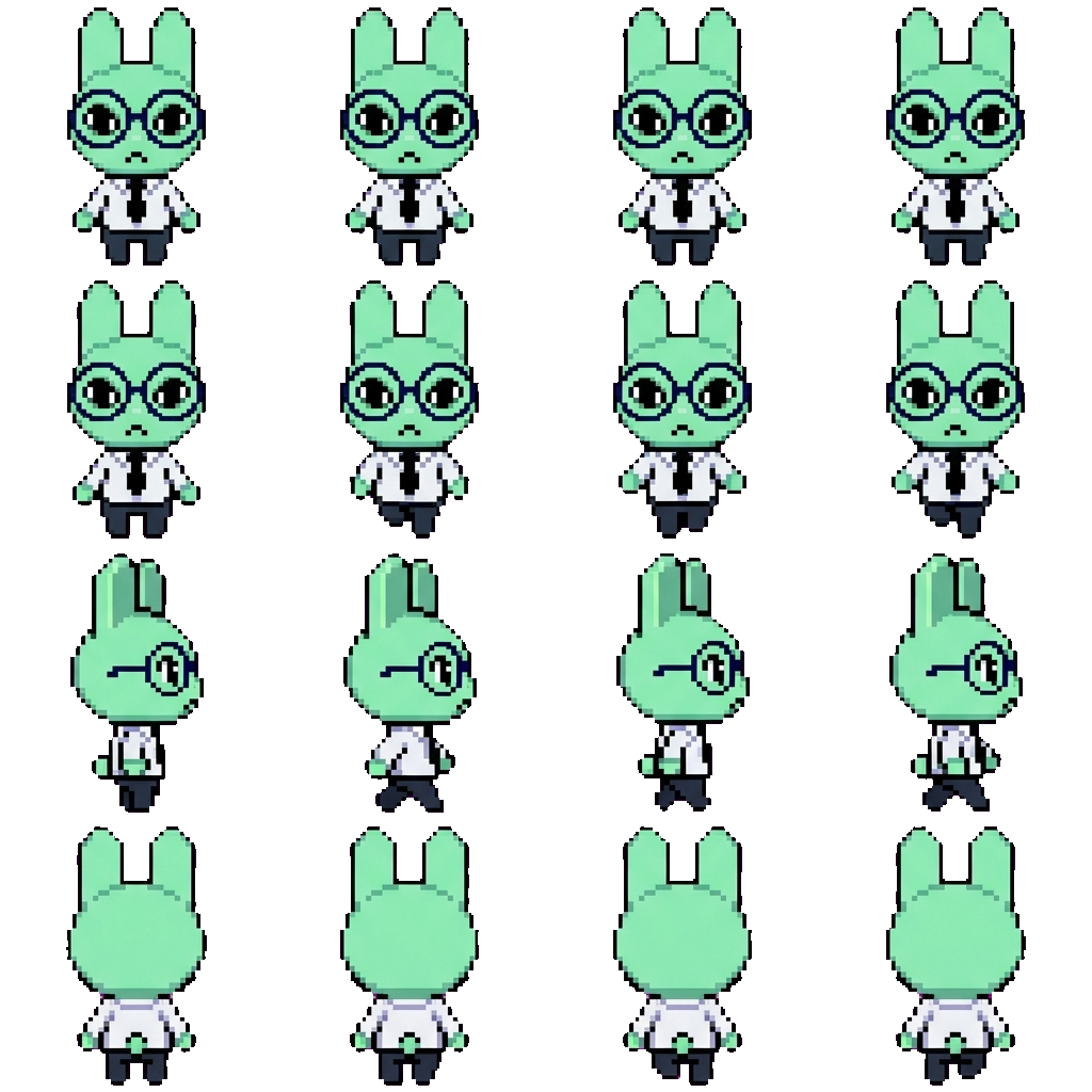 Ted movement sprite