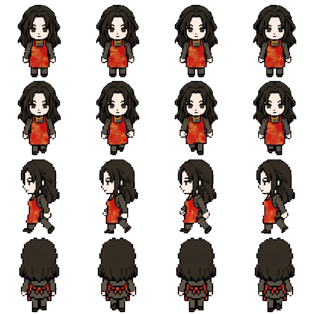 Kai Satou movement sprite