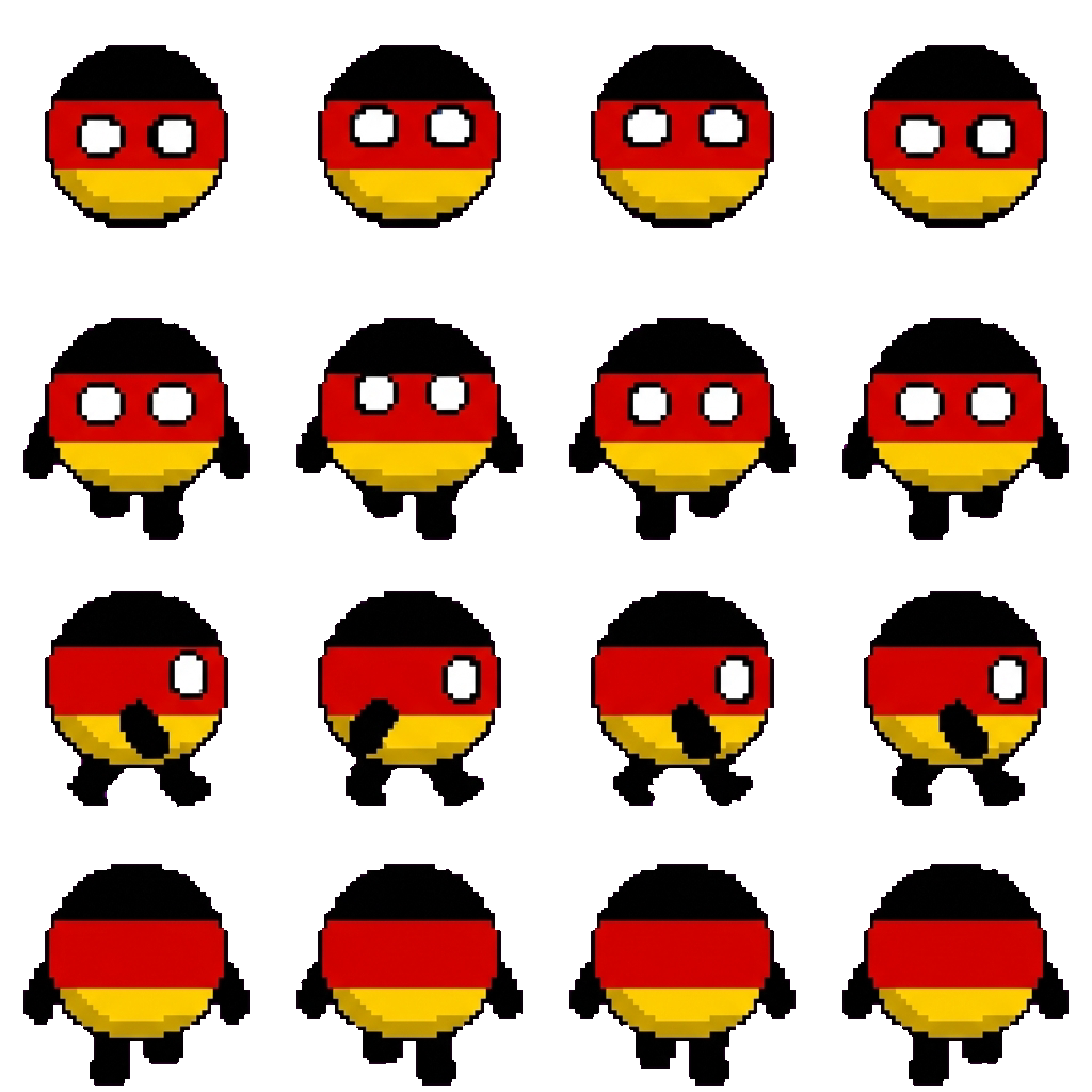 Germanyball movement sprite