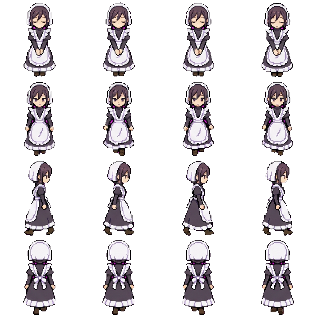 Mei movement sprite