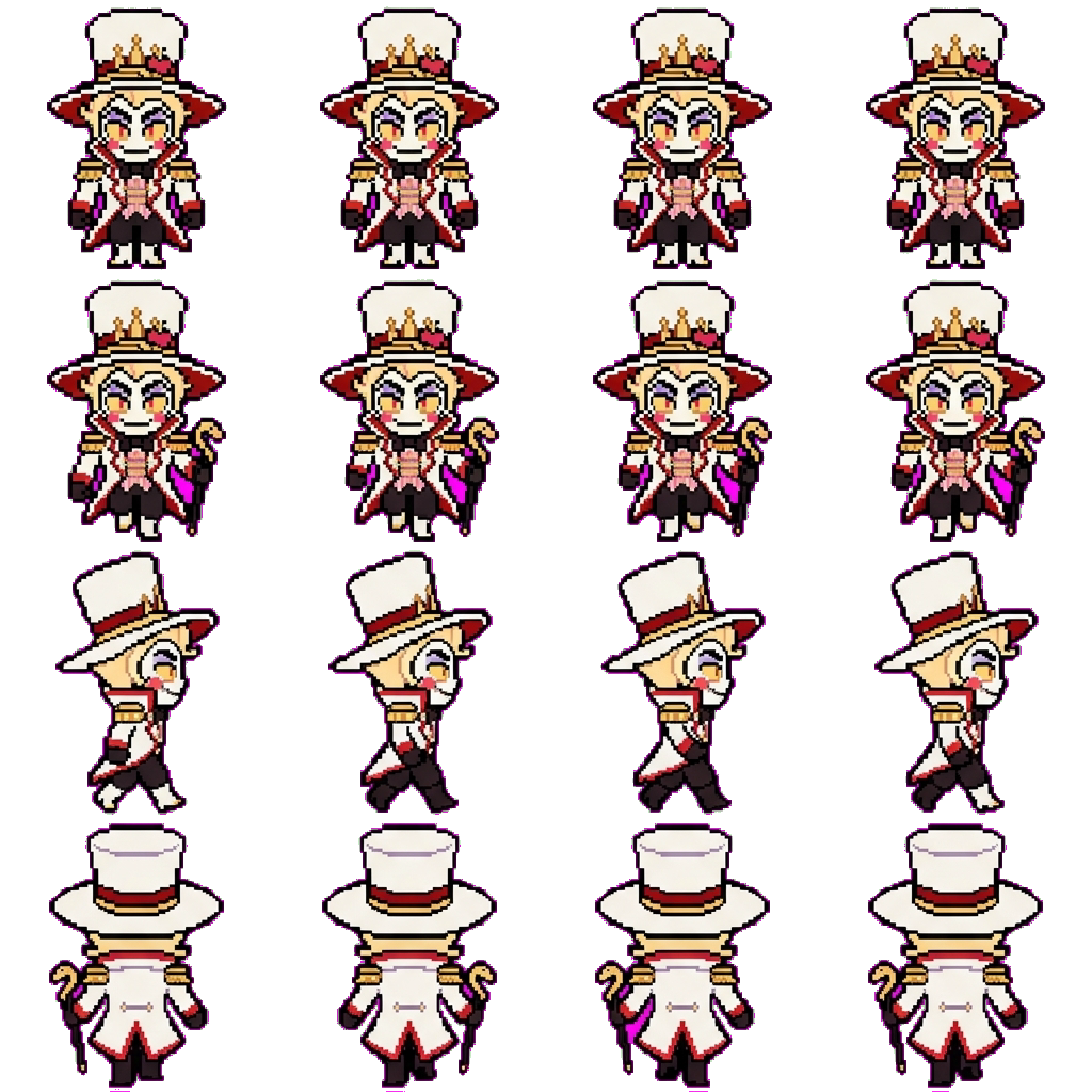 Lucifer movement sprite