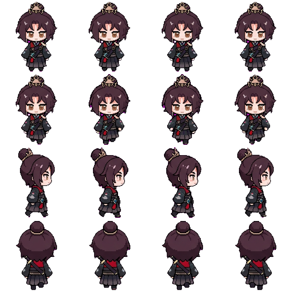 谢回 movement sprite