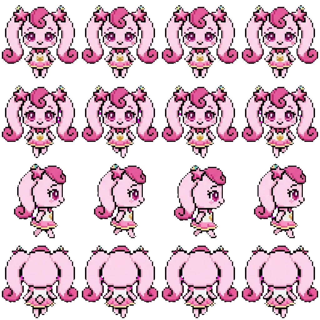 Heartsping movement sprite