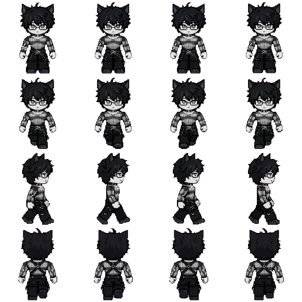 Caither Cappersen movement sprite