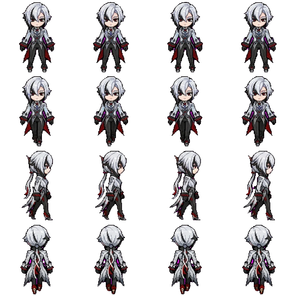 Arlecchino movement sprite