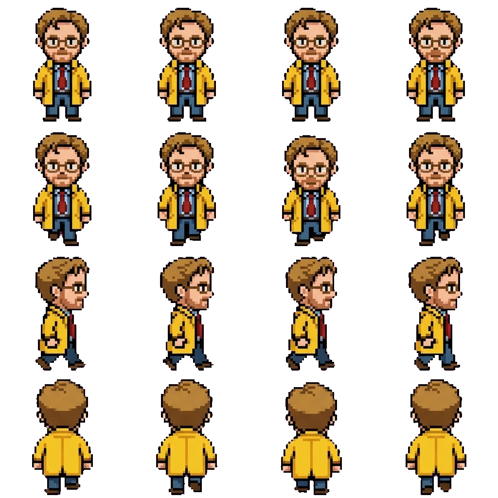 Grace movement sprite