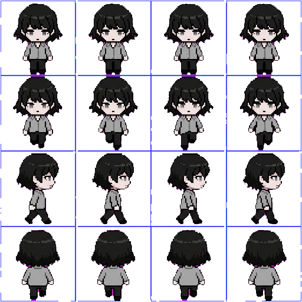 Zaina movement sprite