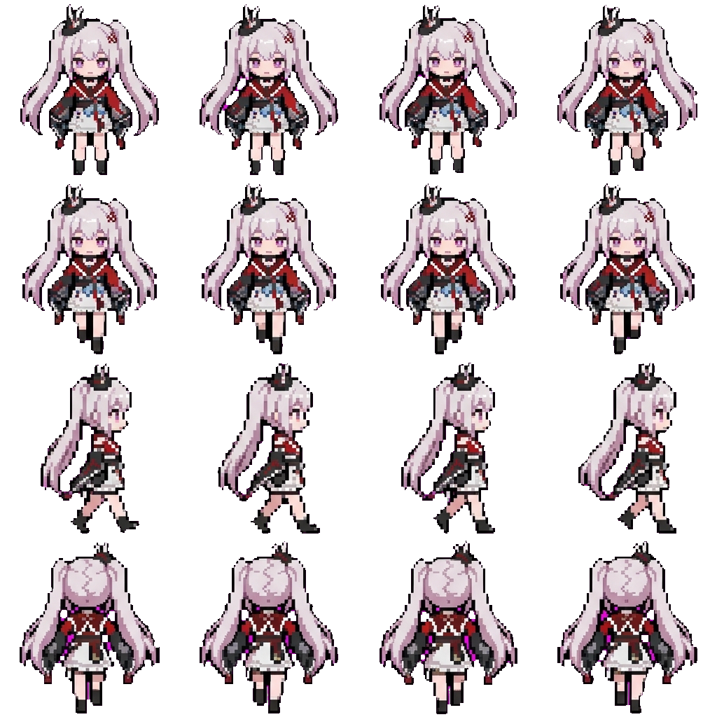 Sparxie movement sprite