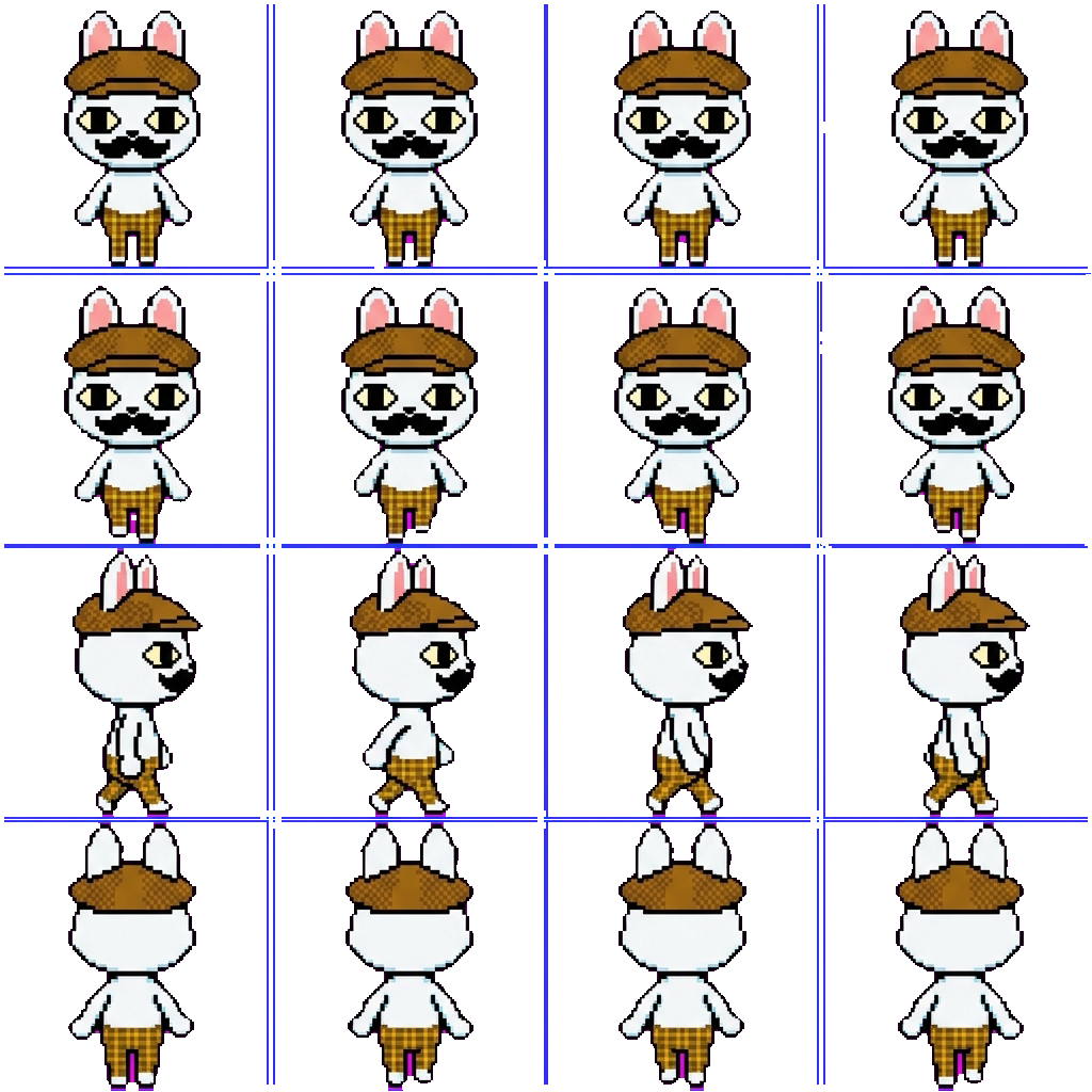 Barney movement sprite