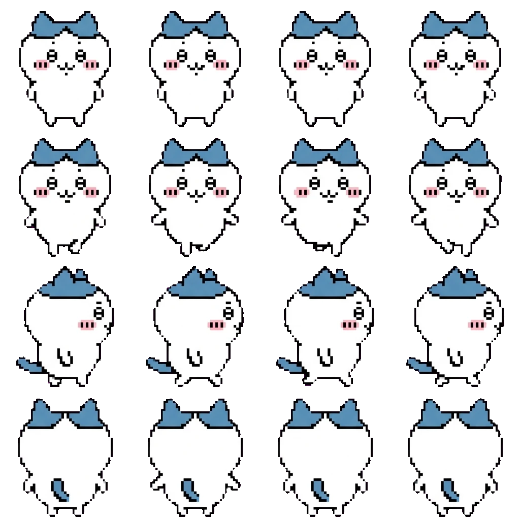 Hachiware movement sprite