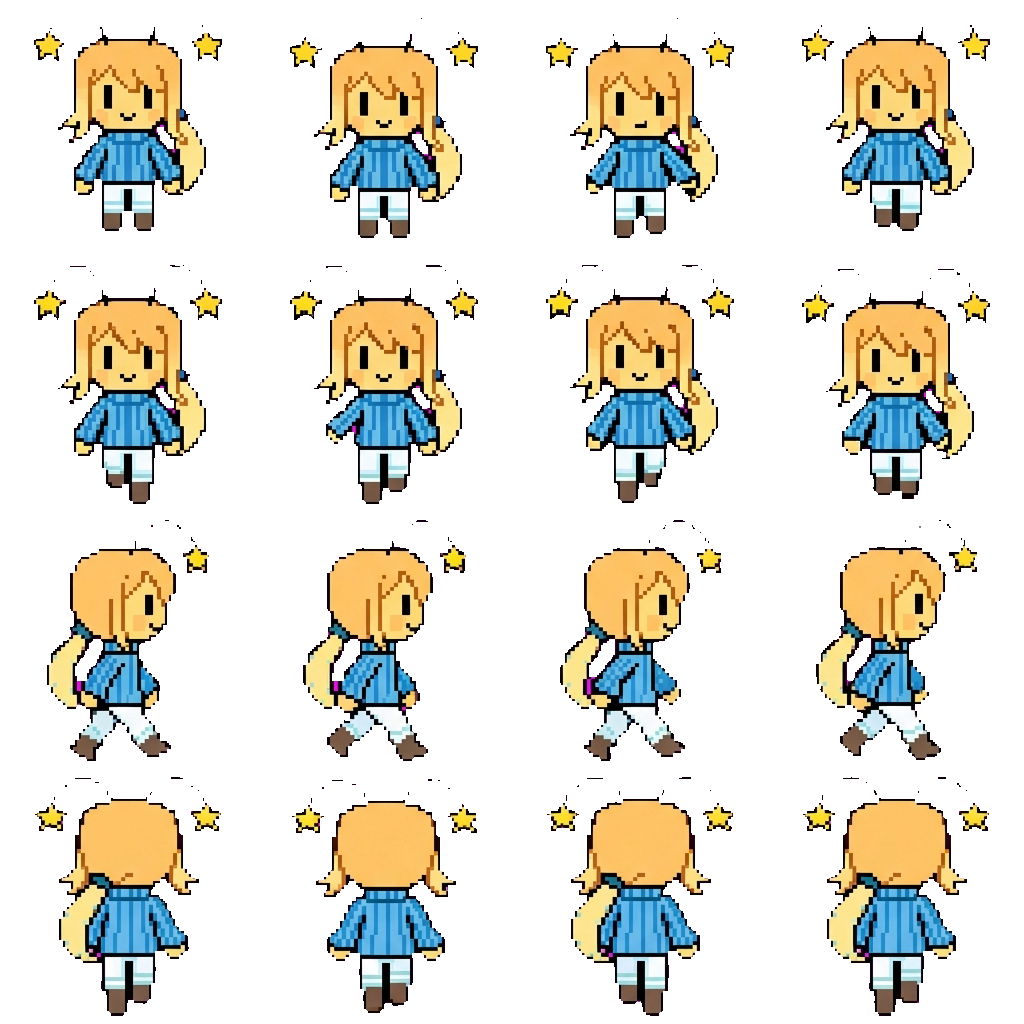 Lewis movement sprite