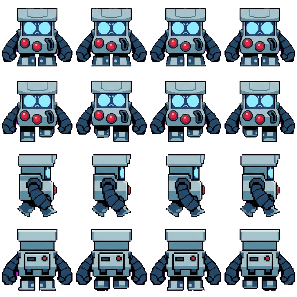 8-Bit movement sprite