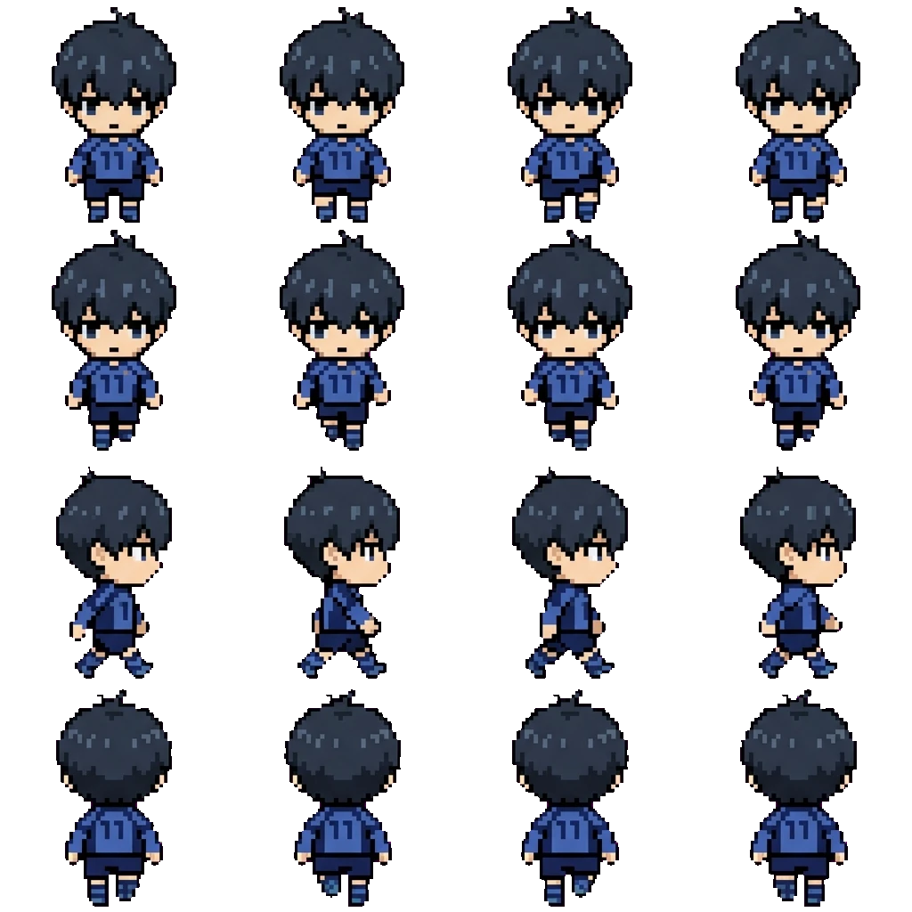 Йоичи Исаги movement sprite