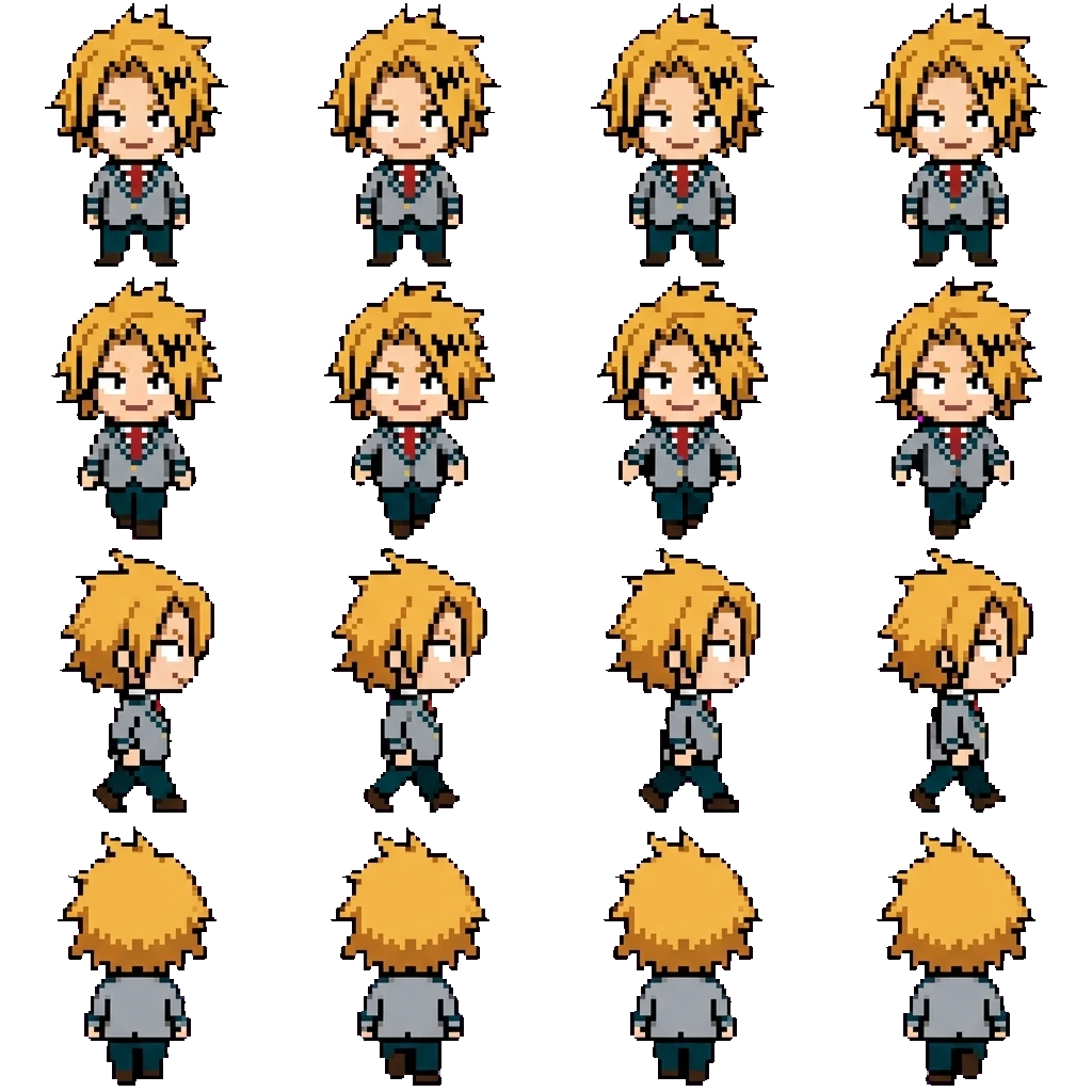 Denki Kaminari movement sprite