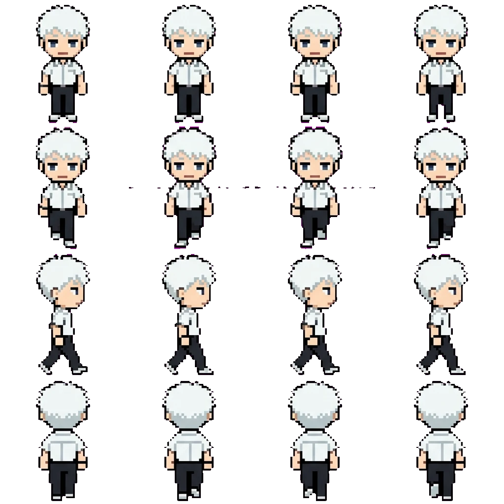 Hikaru movement sprite