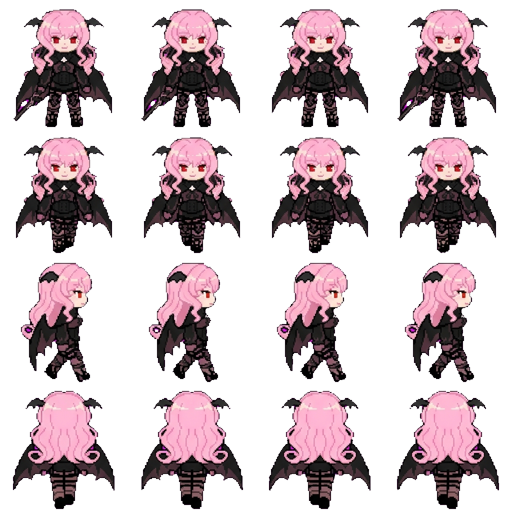 Rosalie movement sprite