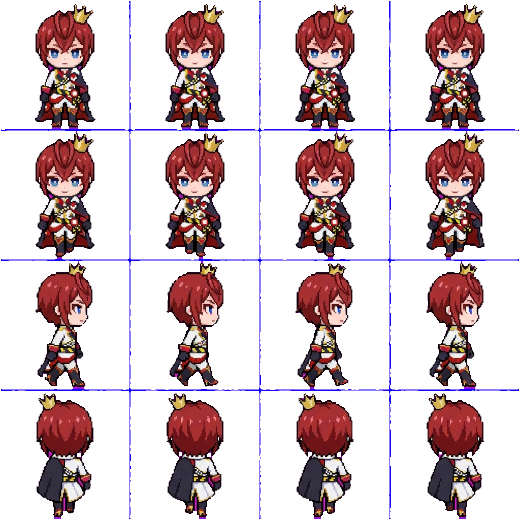 Riddle Rosehearts movement sprite