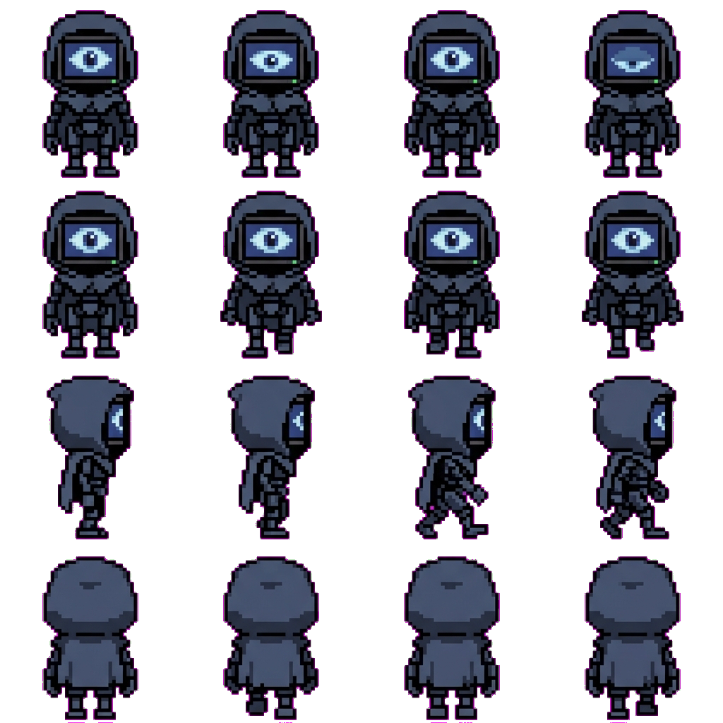 Harley Sawer movement sprite