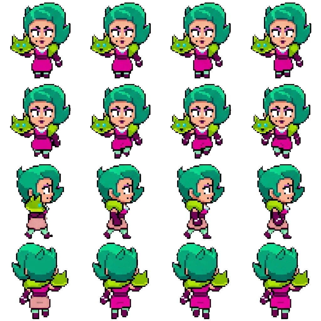 Lola movement sprite
