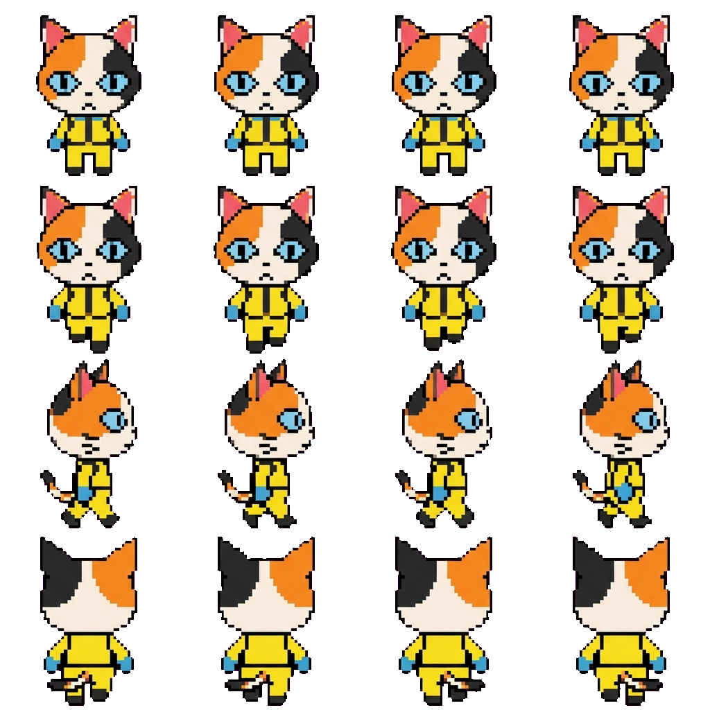 sam movement sprite