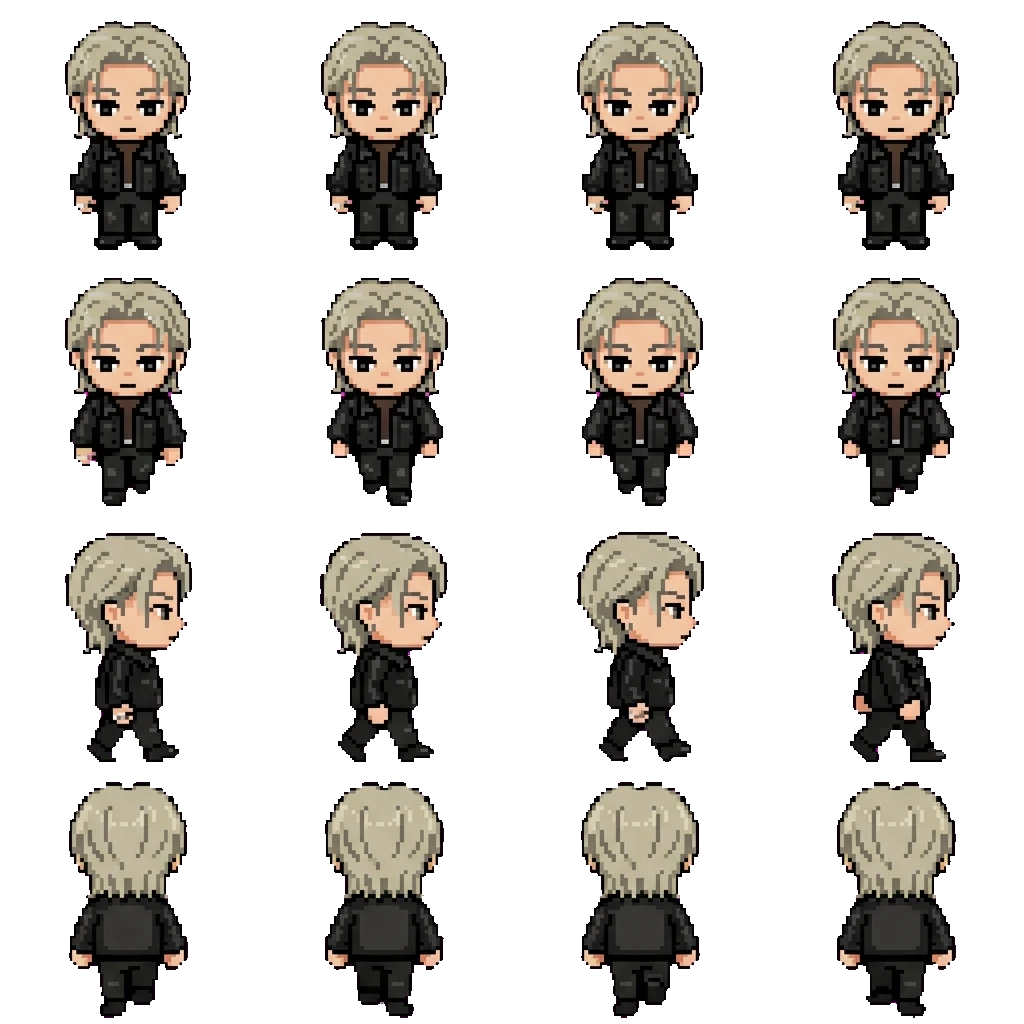 Bangchan movement sprite