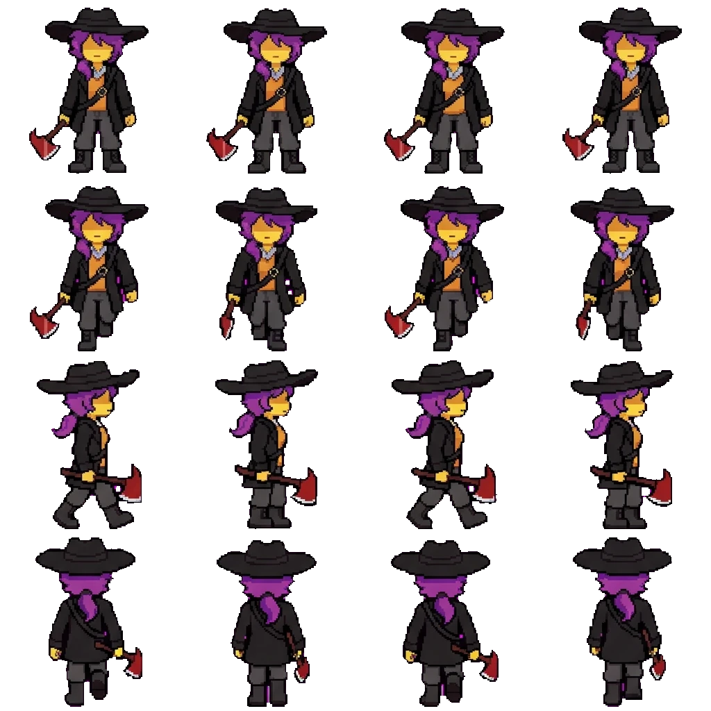 Jane Doe movement sprite