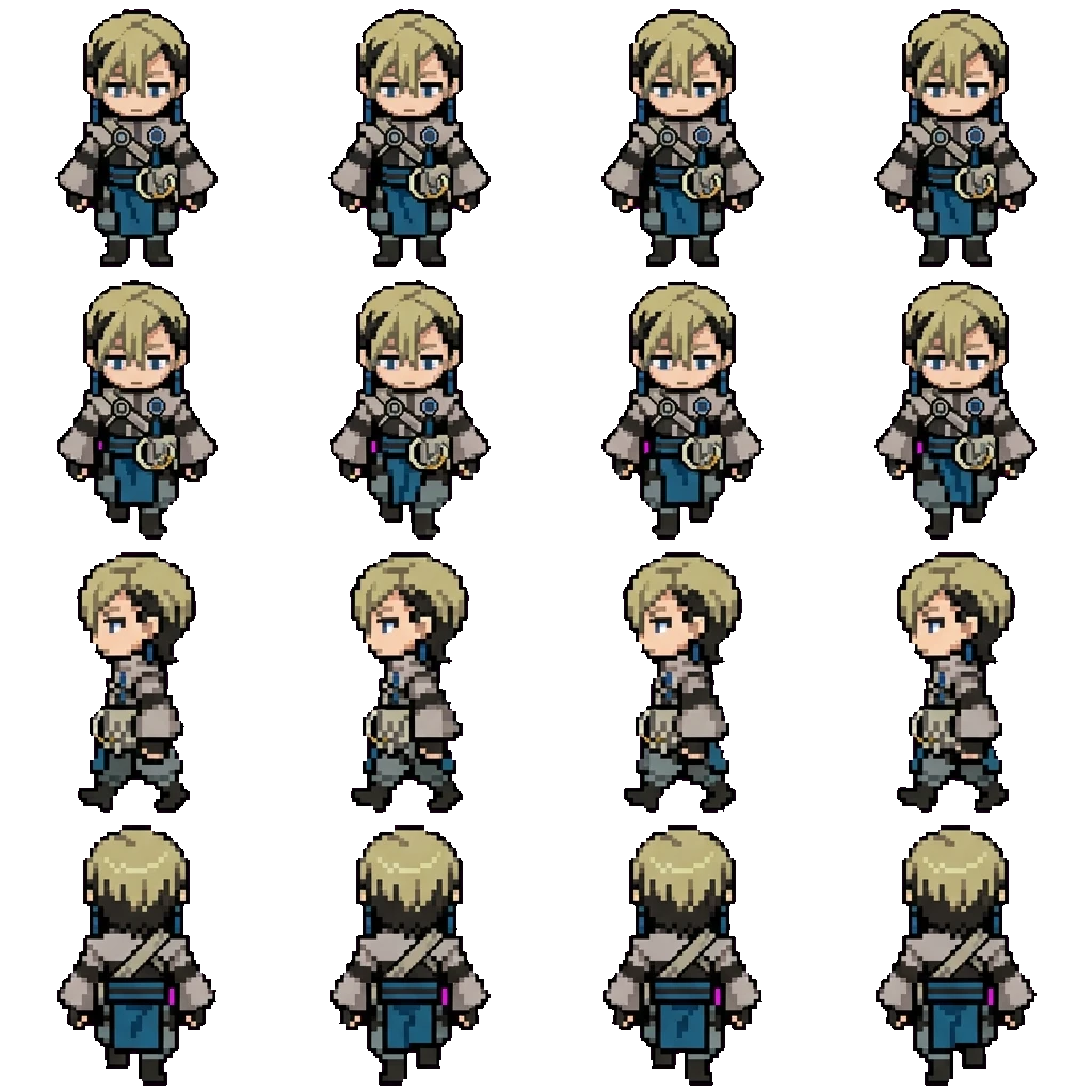 Zanka Nikiju movement sprite