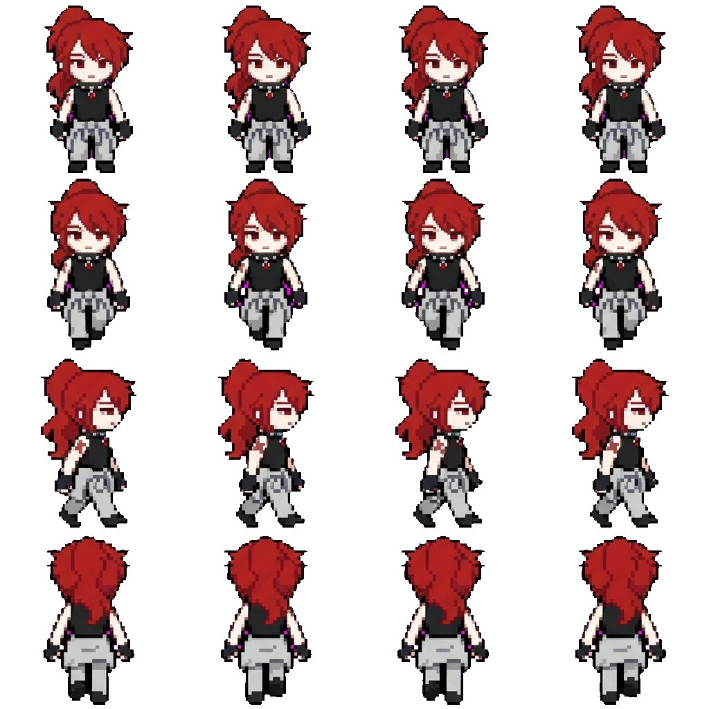 Ash movement sprite