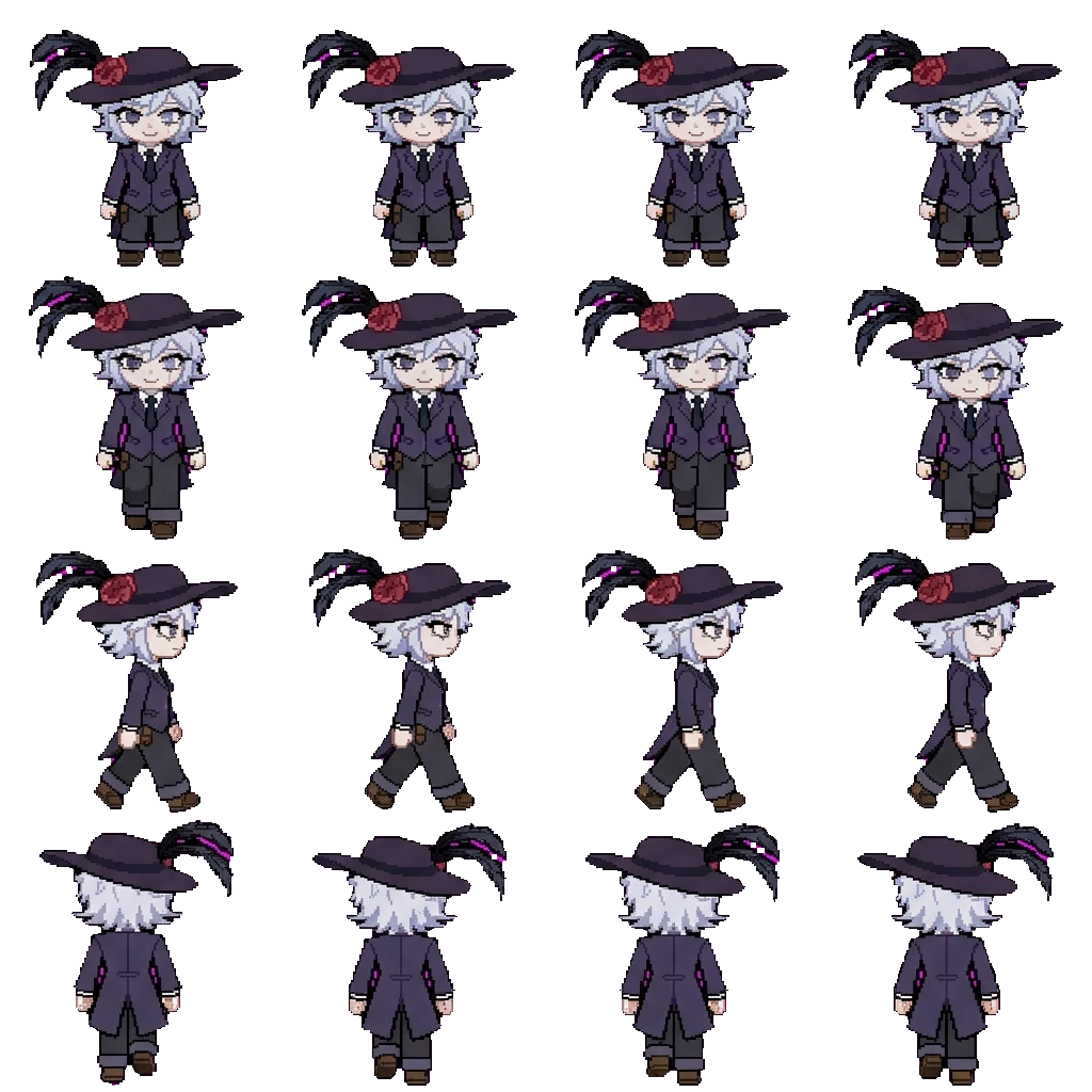 Lucy movement sprite
