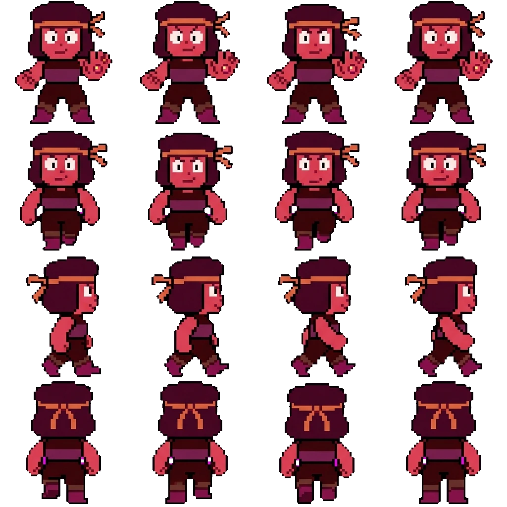 Ruby movement sprite