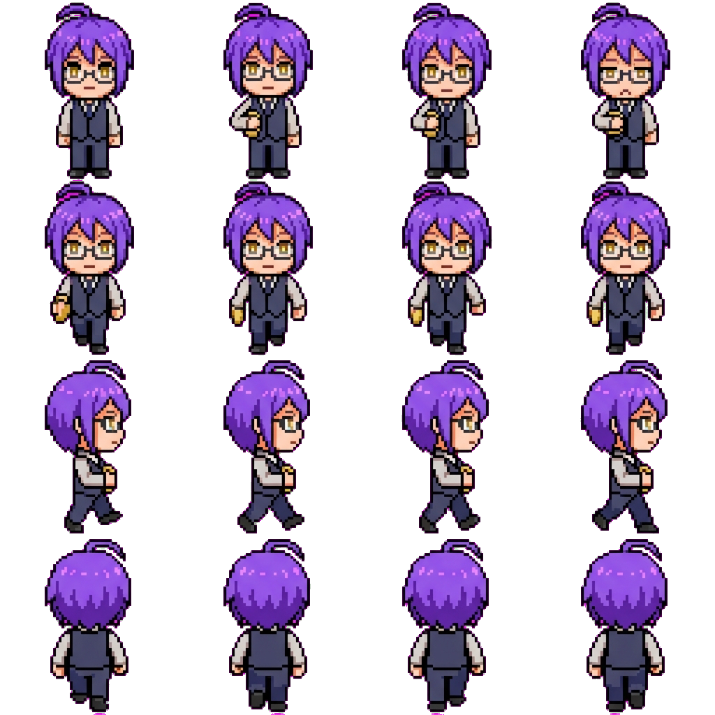 Yasushi movement sprite