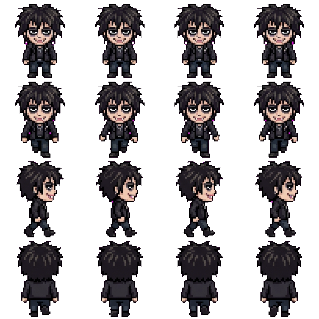 Johnnie movement sprite
