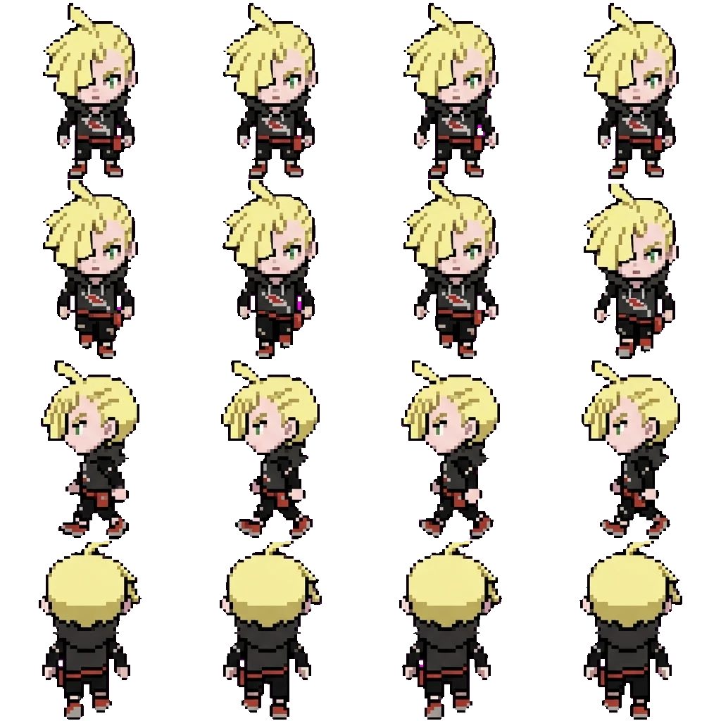 Gladion movement sprite