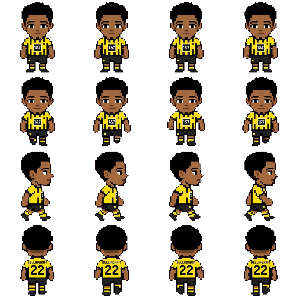 Jude Bellingham movement sprite