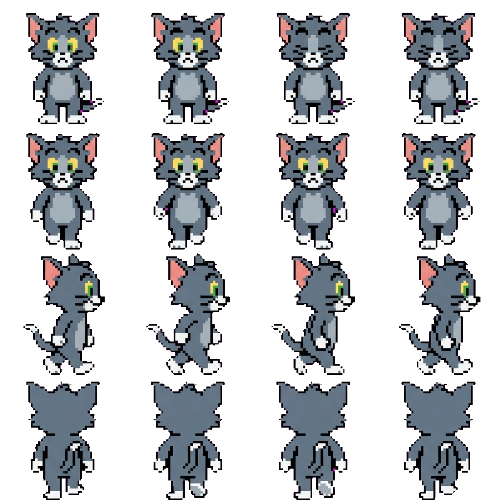 Tom movement sprite