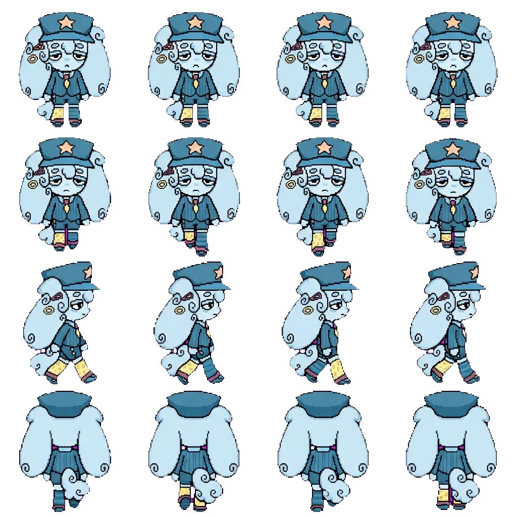 Cloudy movement sprite