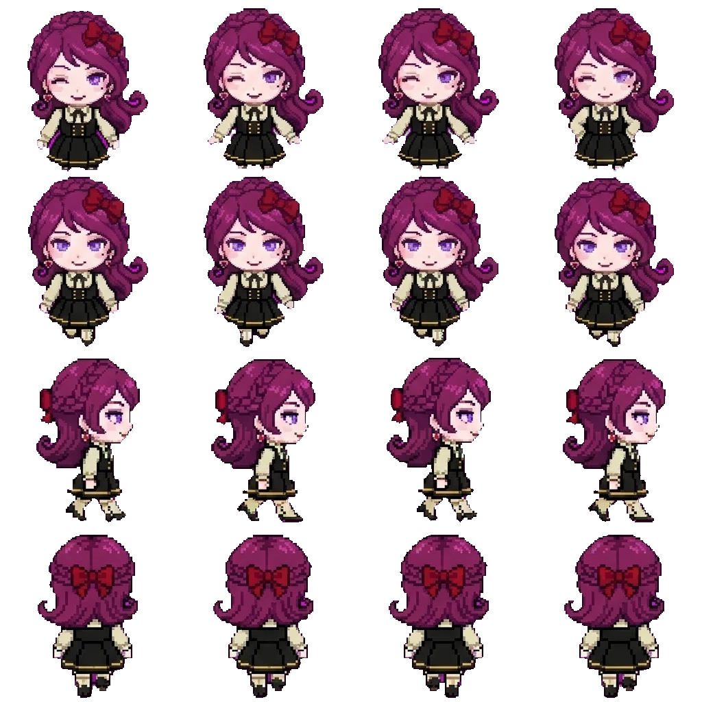 Adelle movement sprite