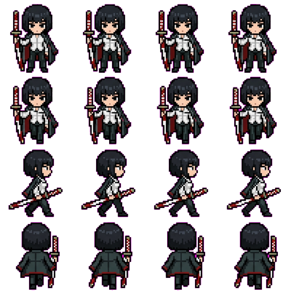 Ryoshu movement sprite