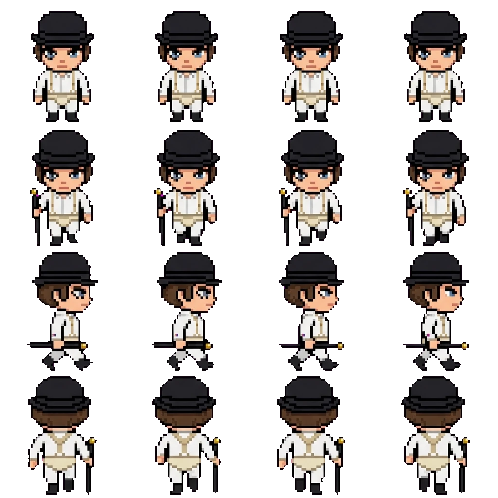 Alex Delarge movement sprite
