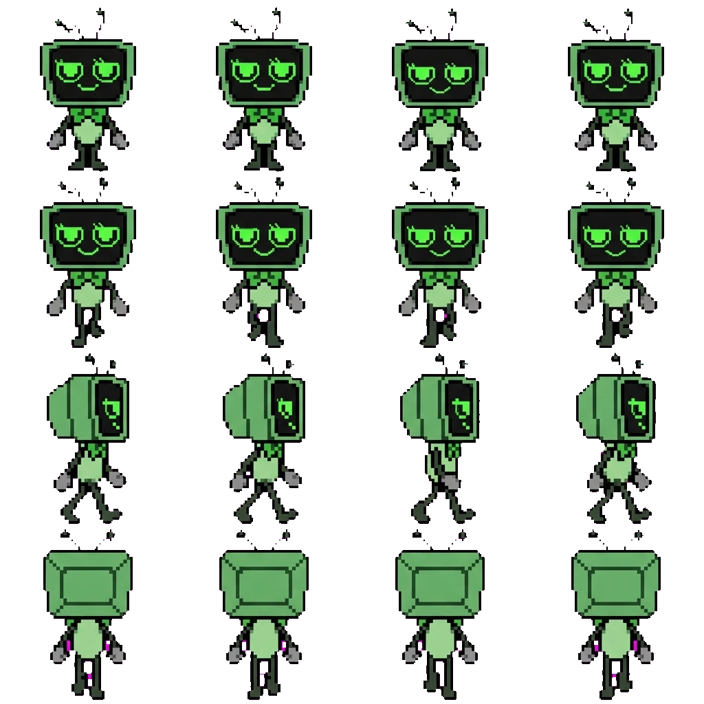 Vee Version 1 movement sprite