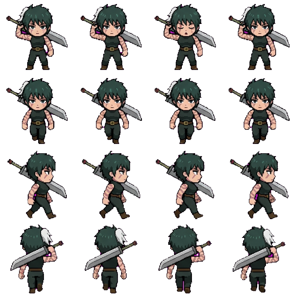 Maki movement sprite