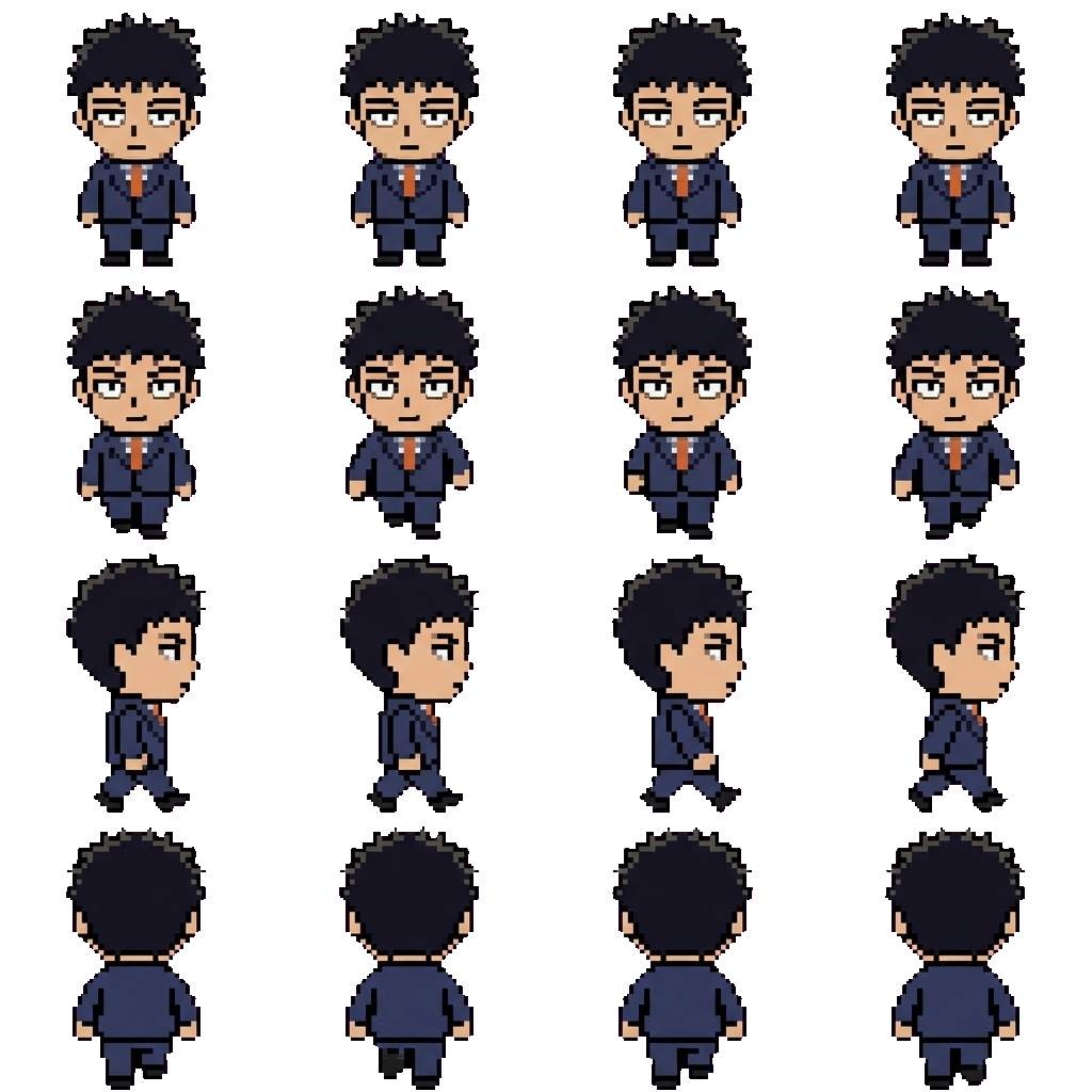 Katsuya Serizawa movement sprite