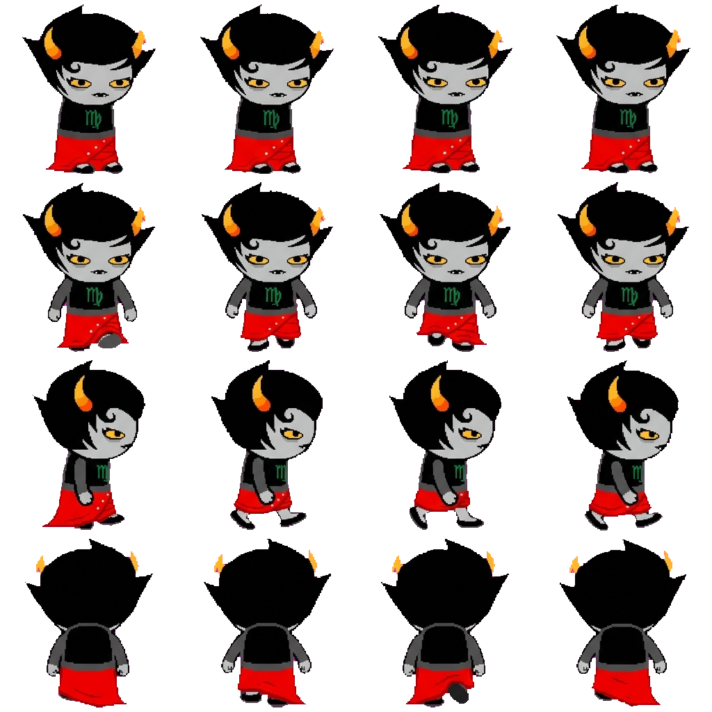 Kanaya Maryam movement sprite