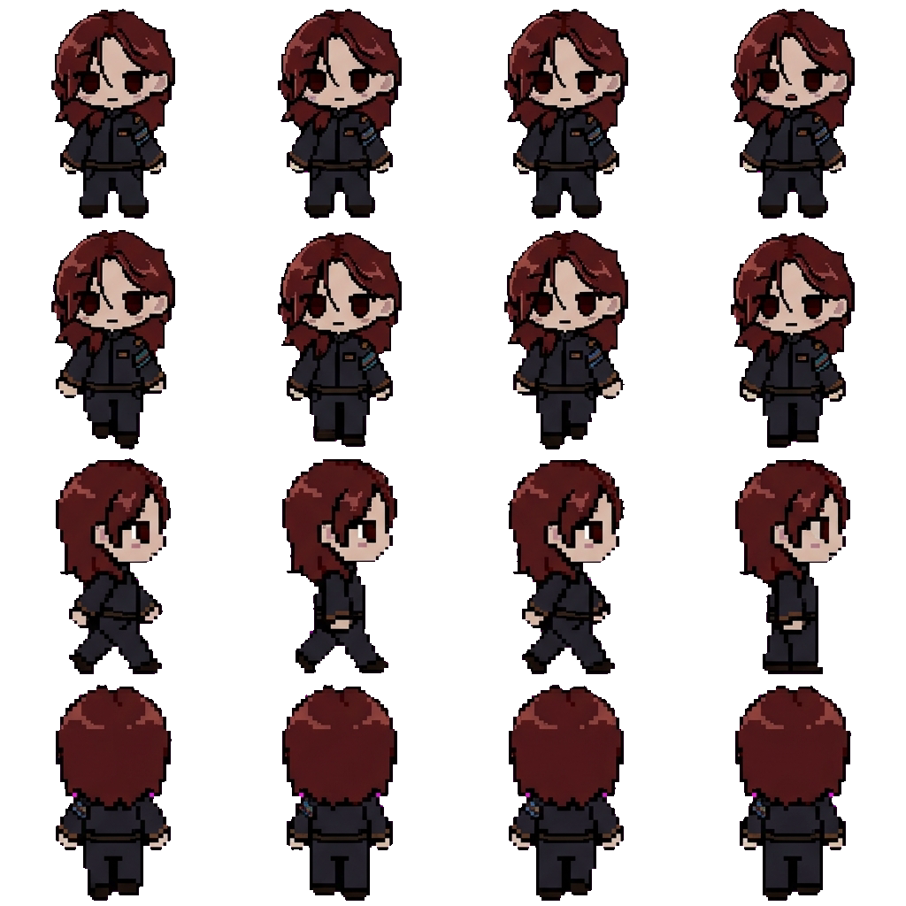 Sharon movement sprite