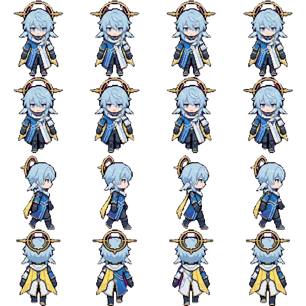 Sunday movement sprite