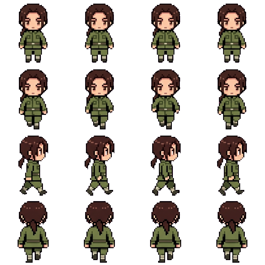 China movement sprite