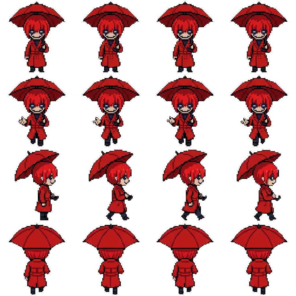 Mr. Scarletta movement sprite