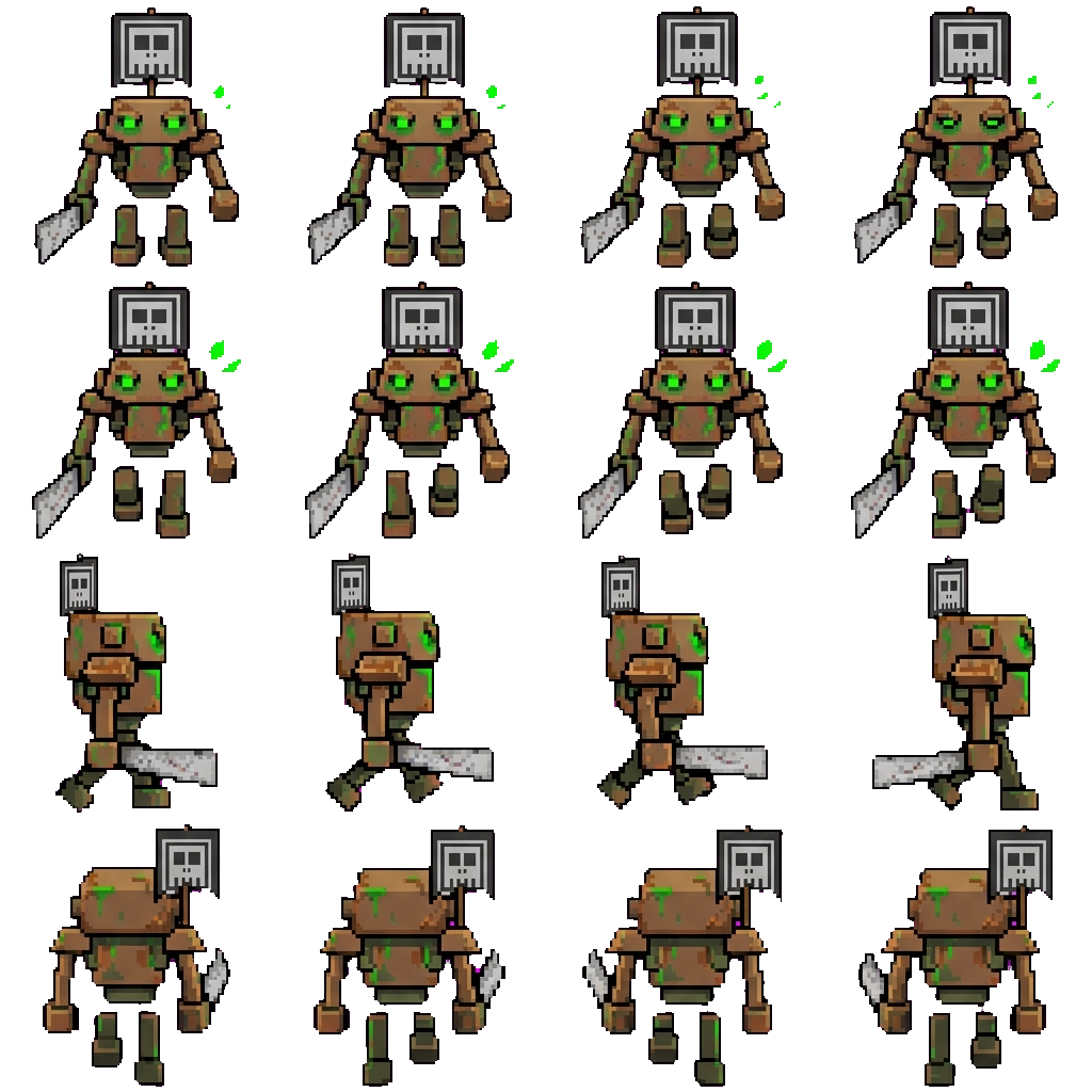 Zomblock movement sprite