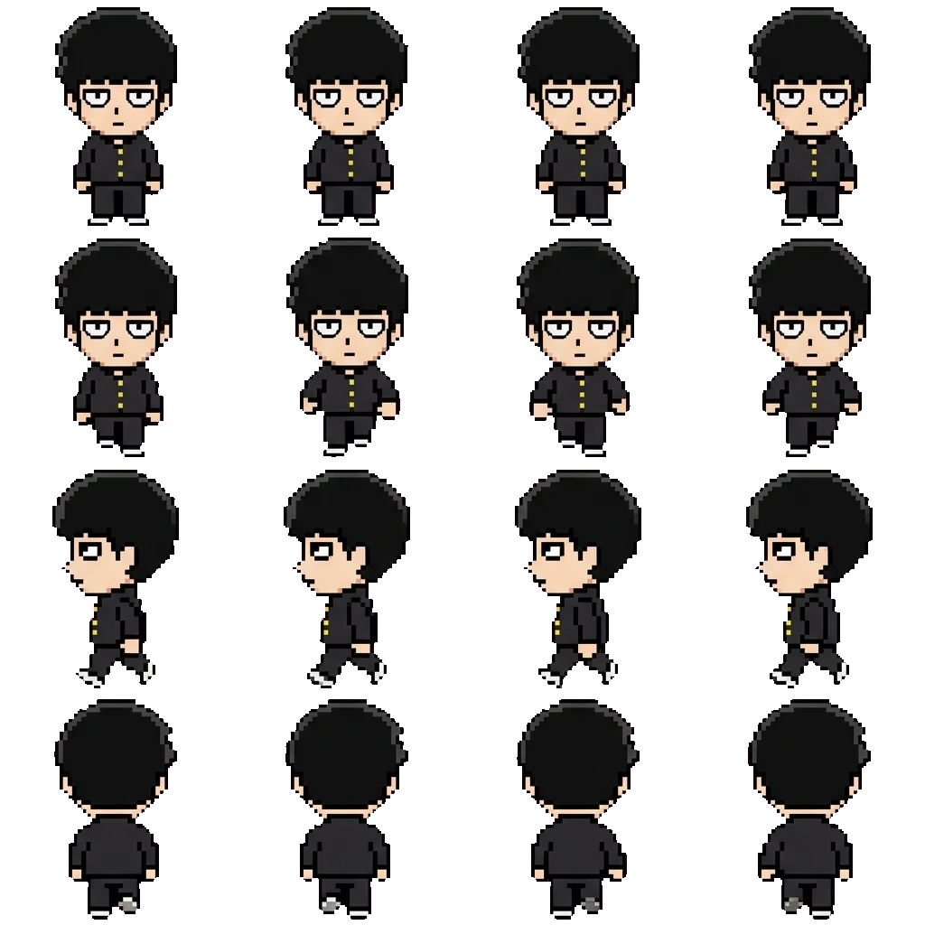 Shigeo Kageyama movement sprite