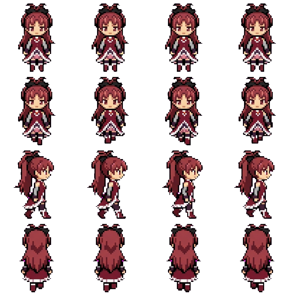 Kyoko movement sprite